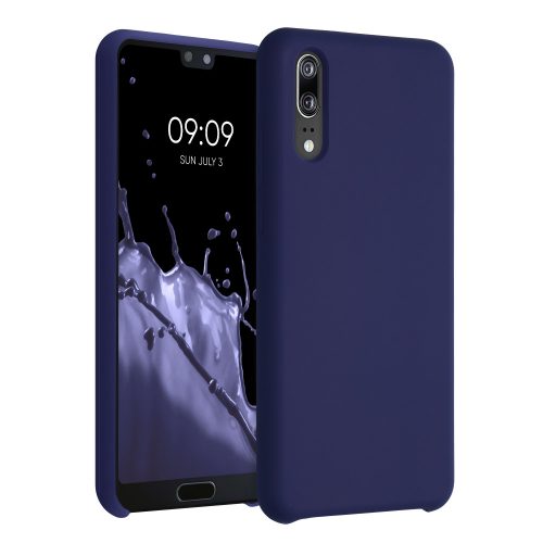 Pouzdro pro Huawei P20, silikonové, modré, 45689.182, kwmobile