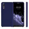 Pouzdro pro Huawei P20, silikonové, modré, 45689.182, kwmobile