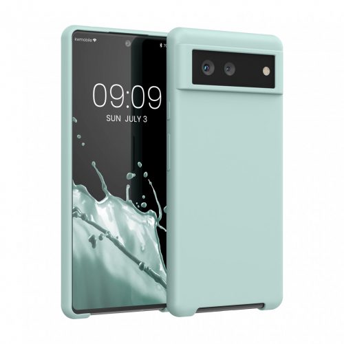 Pouzdro pro Google Pixel 6, silikonové, zelené, 55480,50, kwmobile