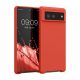 Pouzdro pro Google Pixel 6, Silicon, Red, 55480.218, kwmobile