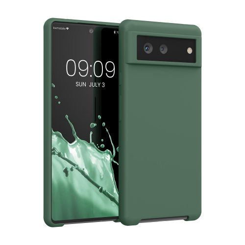 Pouzdro pro Google Pixel 6, silikonové, zelené, 55480.166, kwmobile