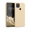 Pouzdro pro Google Pixel 4a 5G, Silicon, Cream, 53779.154