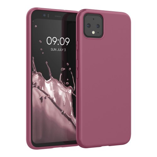 Pouzdro pro Google Pixel 4, silikonové, růžové, 50326.167