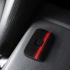 Kryt na klíče od auta pro Renault / Dacia - 4 tlačítka - Keyless Go, kwmobile, plast, černá / červená, 54805.02