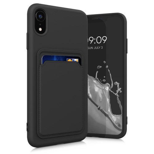 Pouzdro pro iPhone XR, silikonové, černé, 55116.01