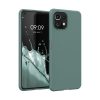 Pouzdro pro Xiaomi Mi 11 Lite 5G, silikonové, zelené, 54726.171, kwmobile