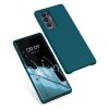 Kryt pro OPPO Find X3 Neo, silikonový, zelený, 55200.57, kwmobile