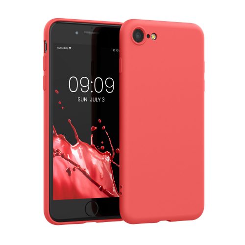 Pouzdro pro Apple iPhone 8 / iPhone 7 / iPhone SE 2, silikonové, růžové, 49979.141, kwmobile