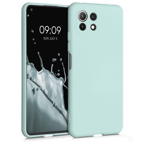 Pouzdro pro Xiaomi Mi 11 Lite 5G, silikonové, zelené, 56047.200, kwmobile