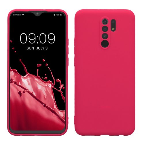 Pouzdro pro Xiaomi Redmi 9, silikonové, růžové, 52766.77, kwmobile