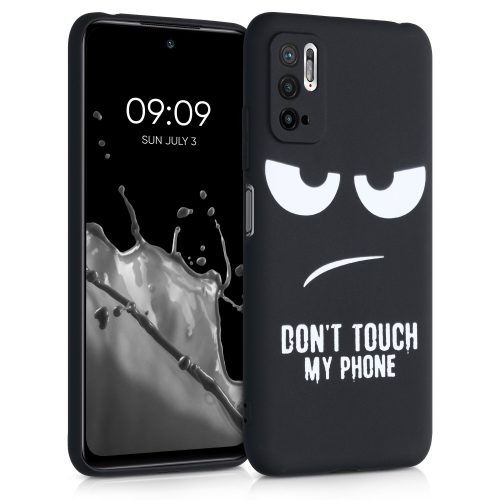 Pouzdro pro Xiaomi Redmi Note 10 5G, Silicon, Black, 56053.01, kwmobile