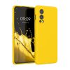 Pouzdro pro OnePlus Nord 2 5G, silikonové, žluté, 56070.165, kwmobile