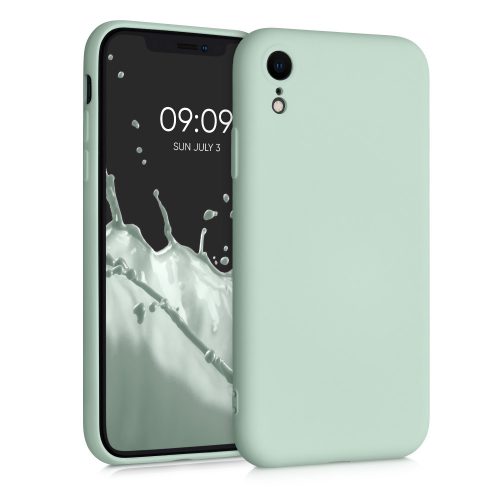 Pouzdro pro Apple iPhone XR, silikonové, zelené, 49983.200, kwmobile