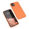 Pouzdro pro Apple iPhone 11, silikonové, oranžové, 49787.150, kwmobile