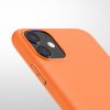 Pouzdro pro Apple iPhone 11, silikonové, oranžové, 49787.150, kwmobile