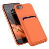 Pouzdro pro Apple iPhone 8 / iPhone 7 / iPhone SE 2, silikonové, oranžové, 55117.29, kwmobile