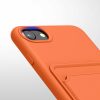 Pouzdro pro Apple iPhone 8 / iPhone 7 / iPhone SE 2, silikonové, oranžové, 55117.29, kwmobile