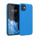 Pouzdro pro Apple iPhone 11, silikonové, modré, 49787.157, kwmobile