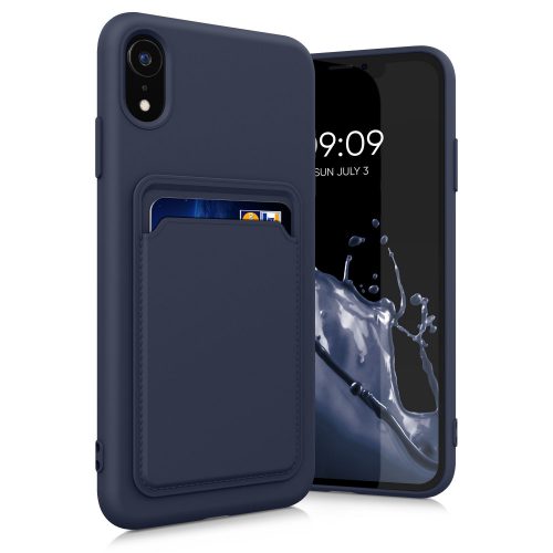 Pouzdro pro Apple iPhone XR, silikonové, modré, 55116.17, kwmobile