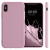 Pouzdro pro Apple iPhone X / iPhone XS, Silicon, Purple, 42492.10, kwmobile