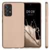 Pouzdro pro Samsung Galaxy A52 / Galaxy A52 5G / Galaxy A52s 5G, Silicon, Gold, 54351.66, kwmobile