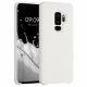 Pouzdro pro Samsung Galaxy S9 Plus, silikonové, bílé, 44183.48, kwmobile