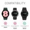 Rámeček ciferníku pro Samsung Galaxy Watch 4 Classic (46mm), kwmobile, Aluminium, Black, 56178.01