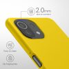 Kryt pro Xiaomi Mi 11 Lite 5G, Silicon, Yellow, 54730.165, kwmobile