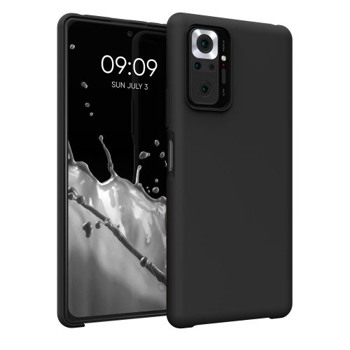 Kryt pro Xiaomi Redmi Note 10 Pro, silikonový, černý, 54553.01, kwmobile