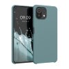 Kryt pro Xiaomi Mi 11 Lite 5G, silikonový, zelený, 54730.207, kwmobile