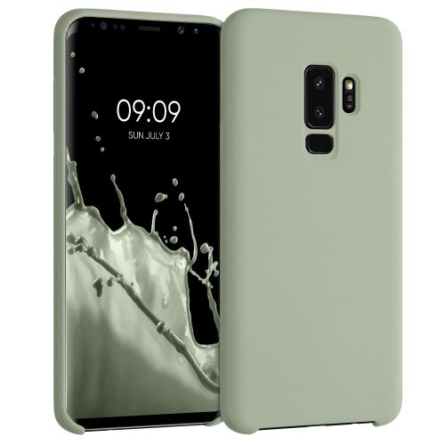 Pouzdro pro Samsung Galaxy S9 Plus, silikonové, zelené, 44183.172, kwmobile