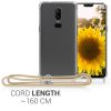 Pouzdro pro OnePlus 6, silikonové, průhledné, 48591.21, kwmobile