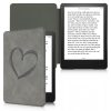 Obal pro Kindle Paperwhite 11, Eko kůže, Šedá, kwmobile, 56257.03