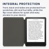 Obal pro Kindle Paperwhite 11, Eko kůže, Šedá, kwmobile, 56257.03