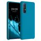 Pouzdro pro OPPO Find X2 Neo, silikonové, modré, 53089.224, kwmobile