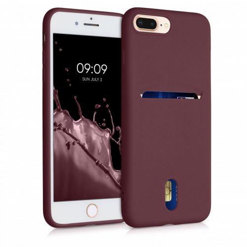 Pouzdro pro Apple iPhone 8 Plus / iPhone 7 Plus, silikonové, fialové, 49102.190, kwmobile