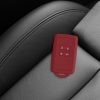 Kryt na klíče od auta pro Renault / Dacia - 4 tlačítka - Keyless Go, kwmobile, Silicon, Red, 48035.20