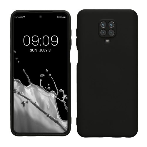 Pouzdro pro Xiaomi Redmi Note 9S / Redmi Note 9 Pro / Redmi Note 9 Pro Max, silikonové, černé, 56562.01, kwmobile