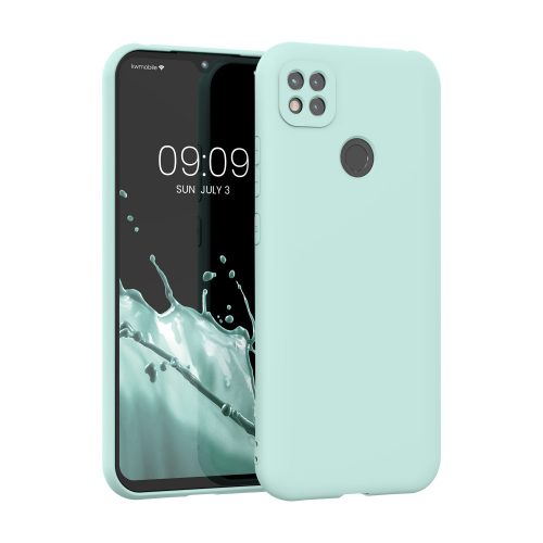 Pouzdro pro Xiaomi Redmi 9C, silikonové, zelené, 56565.200, kwmobile