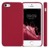 Pouzdro pro Apple iPhone 5s / iPhone SE, silikonové, červené, 42766.229, kwmobile