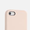 Pouzdro pro Apple iPhone 5s / iPhone SE, silikonové, krémové, 42766.225, kwmobile