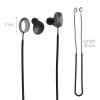 Sada 2 popruhů pro sluchátka Samsung Galaxy Buds 2, Kwmobile, Black/White, Silikon, 56697.01