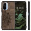 Pouzdro pro Xiaomi Mi 11i / Poco F3, dřevo, hnědé, 56793.01, kwmobile