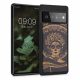 Pouzdro pro Google Pixel 6 Pro, Wood, Black, 56785.04, kwmobile