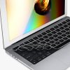 Kryt klávesnice pro Apple MacBook Pro 14" (2021), Kwmobile, černý, silikon, 56748.01