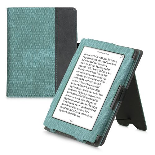 Pouzdro pro Kobo Aura Edition 1, Ekologická kůže, Zelená, kwmobile, 56814.71