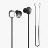 Sada 2 popruhů pro sluchátka Samsung Galaxy Buds Pro, Kwmobile, Black/White, Silicone, 56874.02