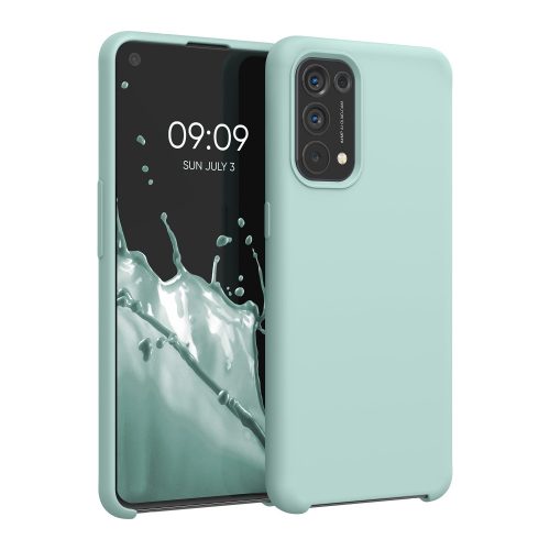 Pouzdro pro OPPO Find X3 Lite, silikonové, zelené, 55201.71, kwmobile