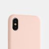 Pouzdro pro Apple iPhone X / iPhone XS, silikonové, růžové, 42495.225, kwmobile