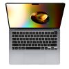 Kryt klávesnice pro Apple MacBook Pro 14" (2021), Kwmobile, černý, silikon, 56854.01